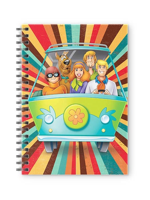 The Mystery Machine - Scooby Doo Official Spiral Notebook